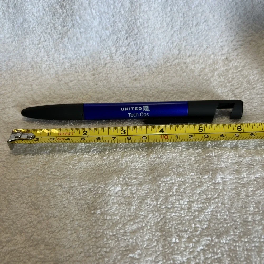 United Airlines Tech Ops Twist Ballpoint Pen Safety -we Own It